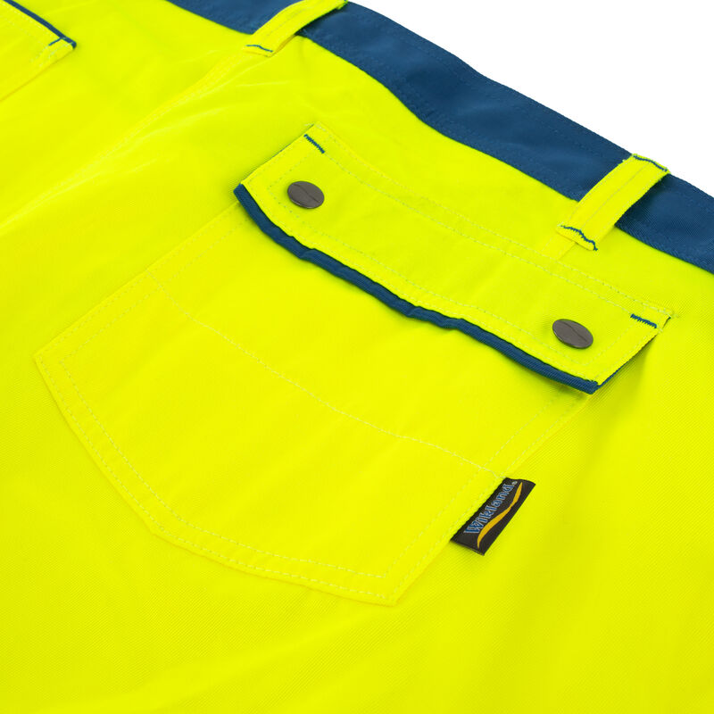 Wikland Yellow & Blue Hi-Vis Shorts | Unissued, , large image number 4